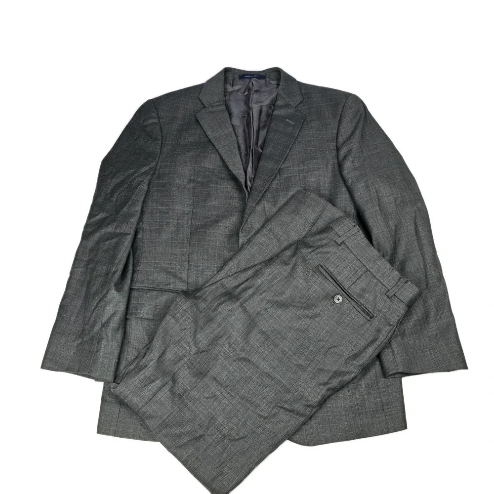 Joseph Abboud Nordstrom Loro Piana Mens 40R 34x30‎ Suit Jacket+PANTS Wool Blazer